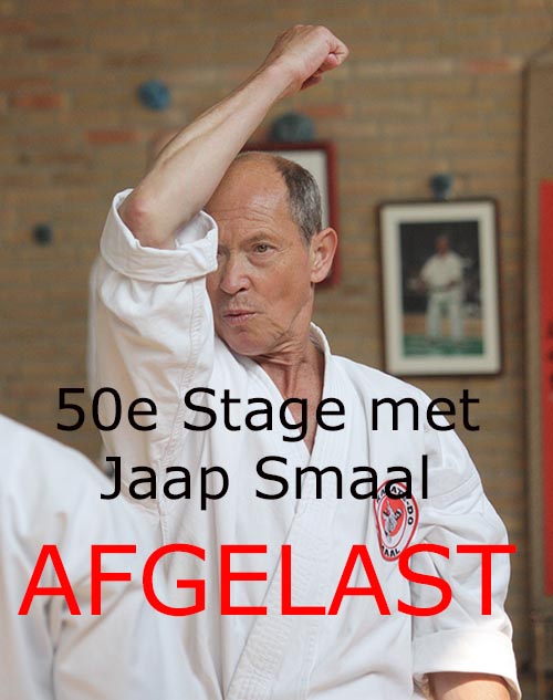 dokan karate jaap smaal afgelast