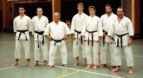 dokan karate stage sensei kase