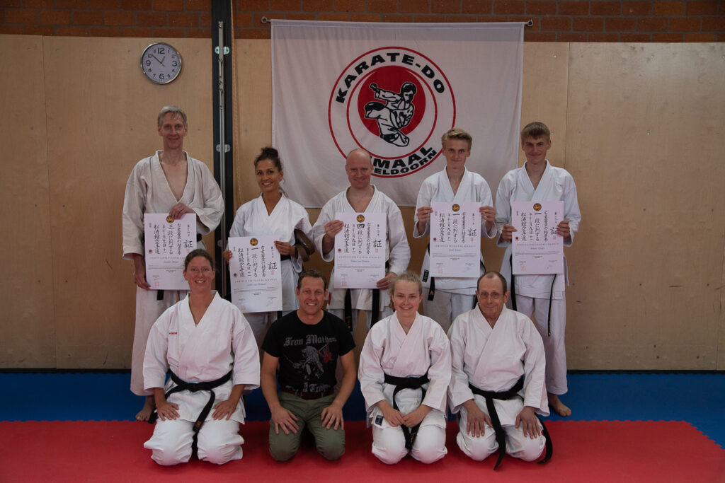 dokan karate dangraad examen