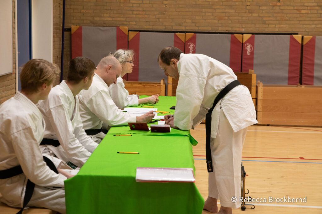 dokan karate kyugraden examens